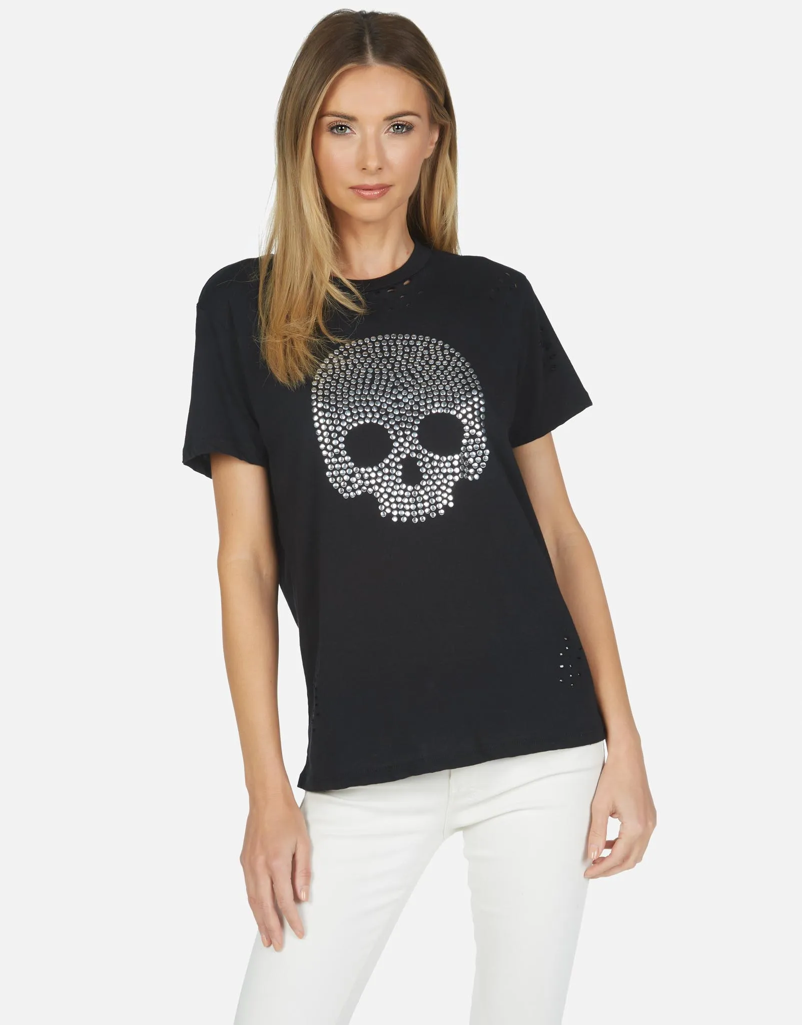 Skull Design Nailhead Decoration