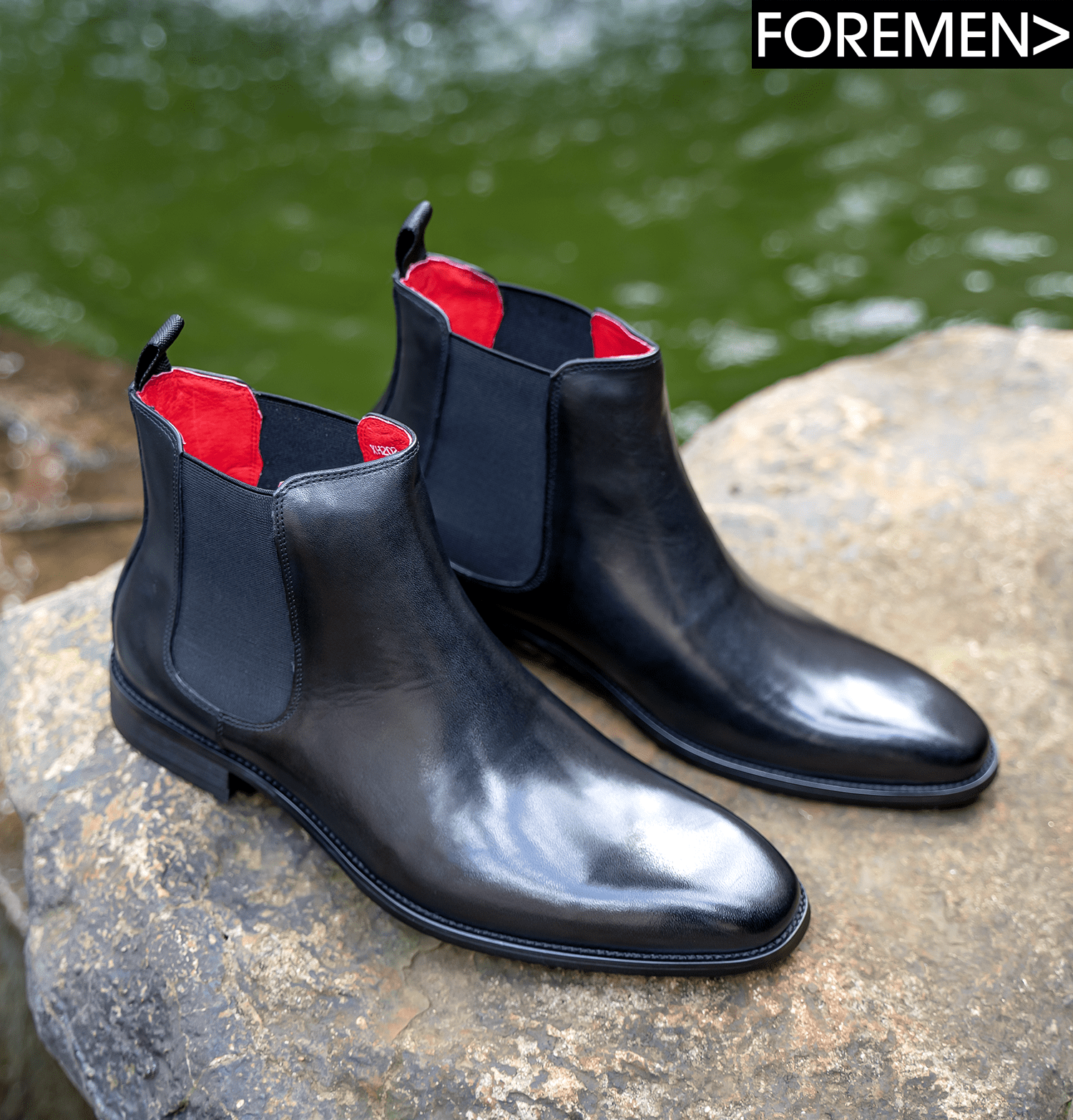 Cardiz Black Leather Chelsea Boots - Shop Now.