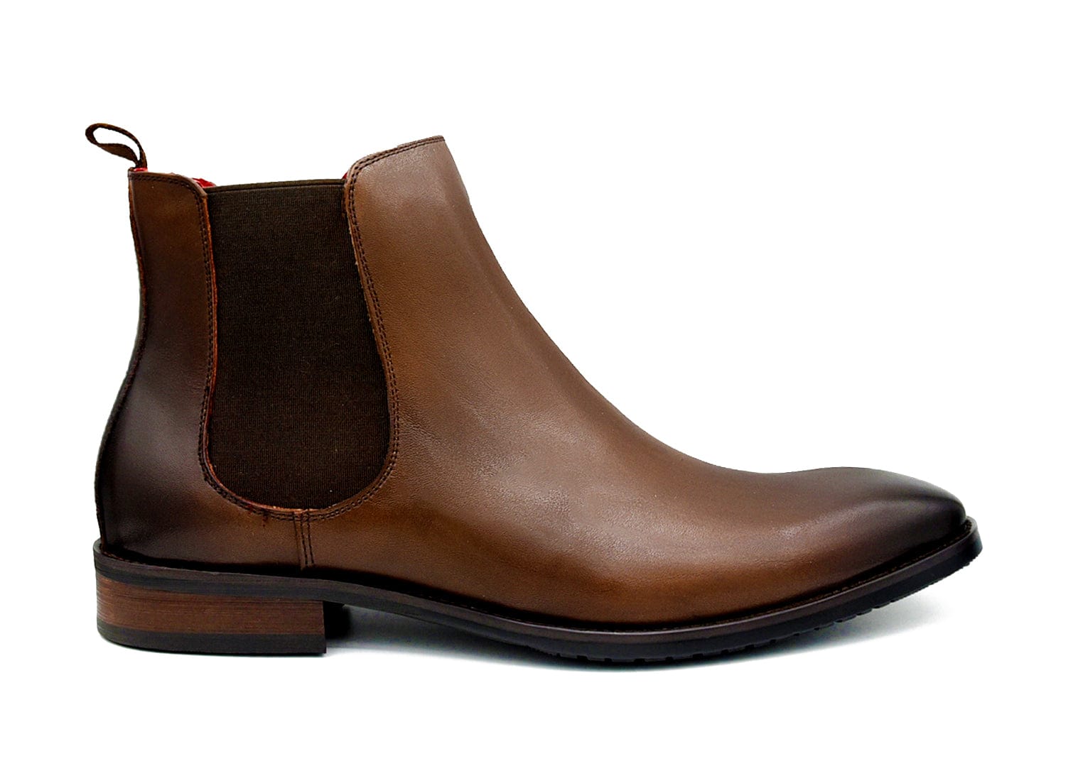 CARDIZ Men's Tan Chelsea Boots