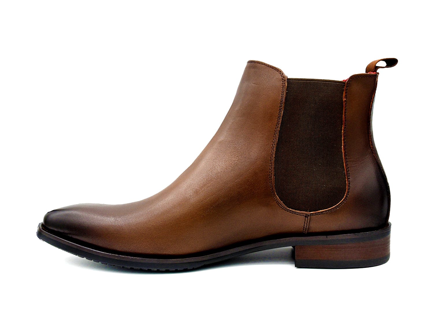 CARDIZ Men's Tan Chelsea Boots