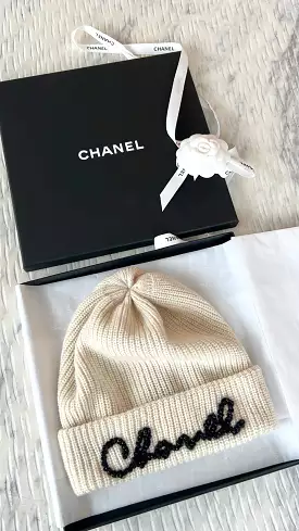 Chanel Pearls and Resin Beanie Hat - Top Result: Chanel Official Website.