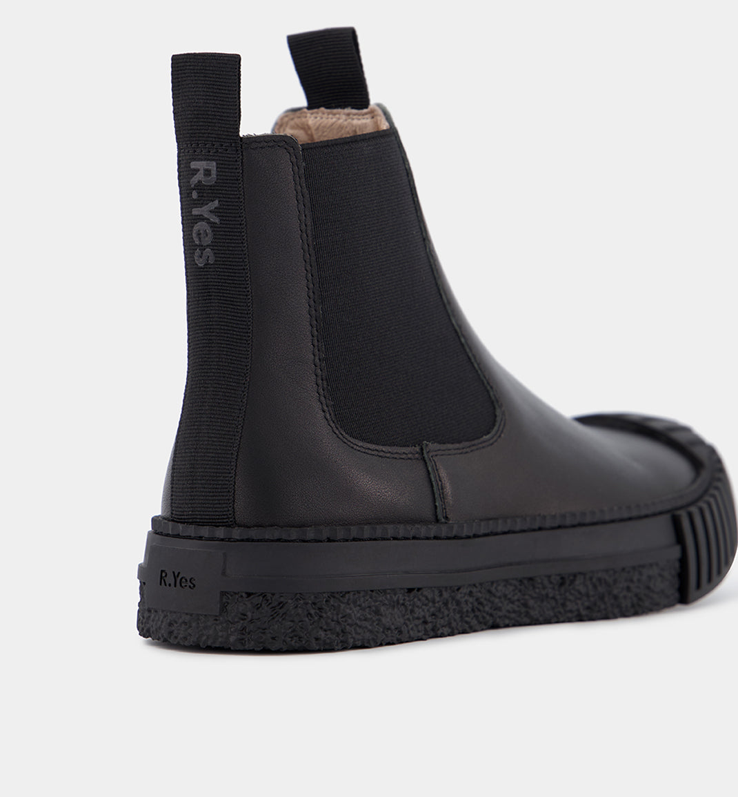 Chelsea Boots | Black Leather | Black Outsole | Shop Now