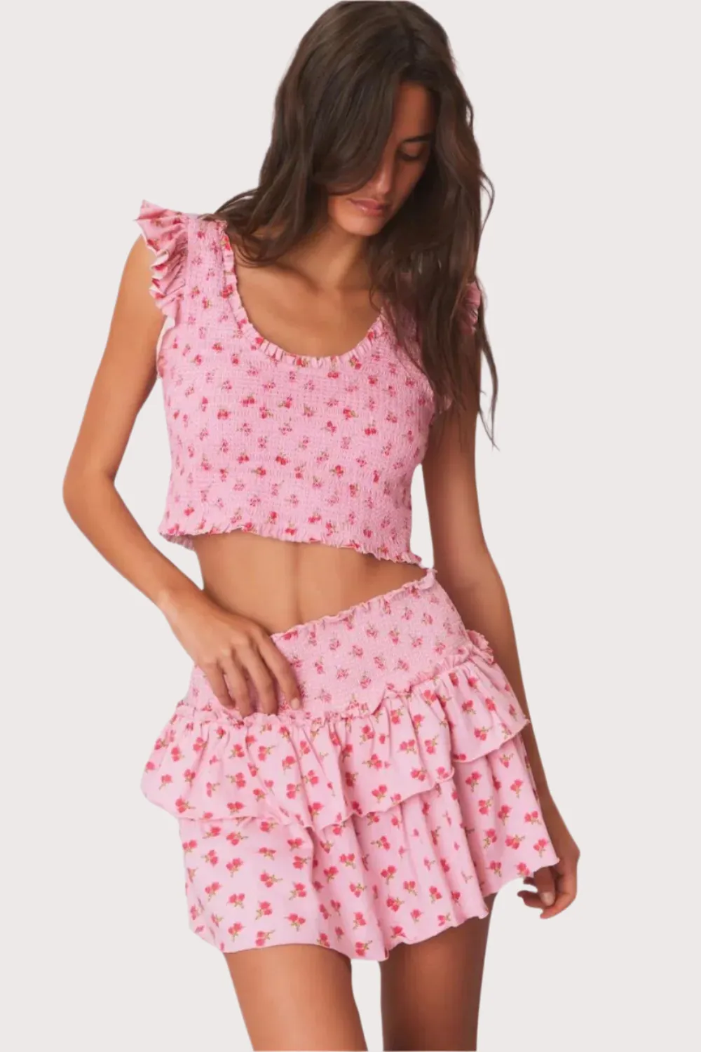 Cherry Pink Ohana Skirt