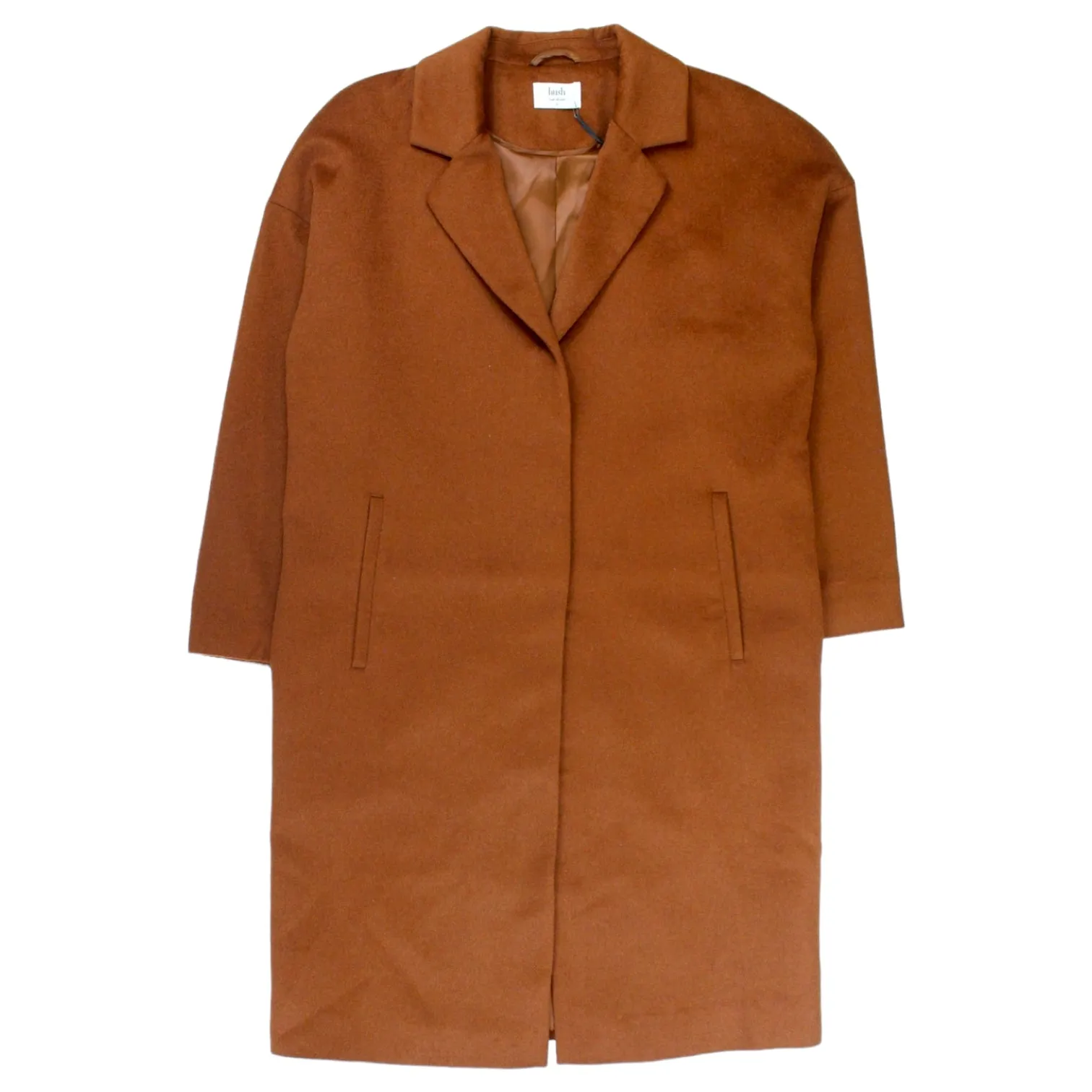 Chestnut Anya Long Coat by Hush