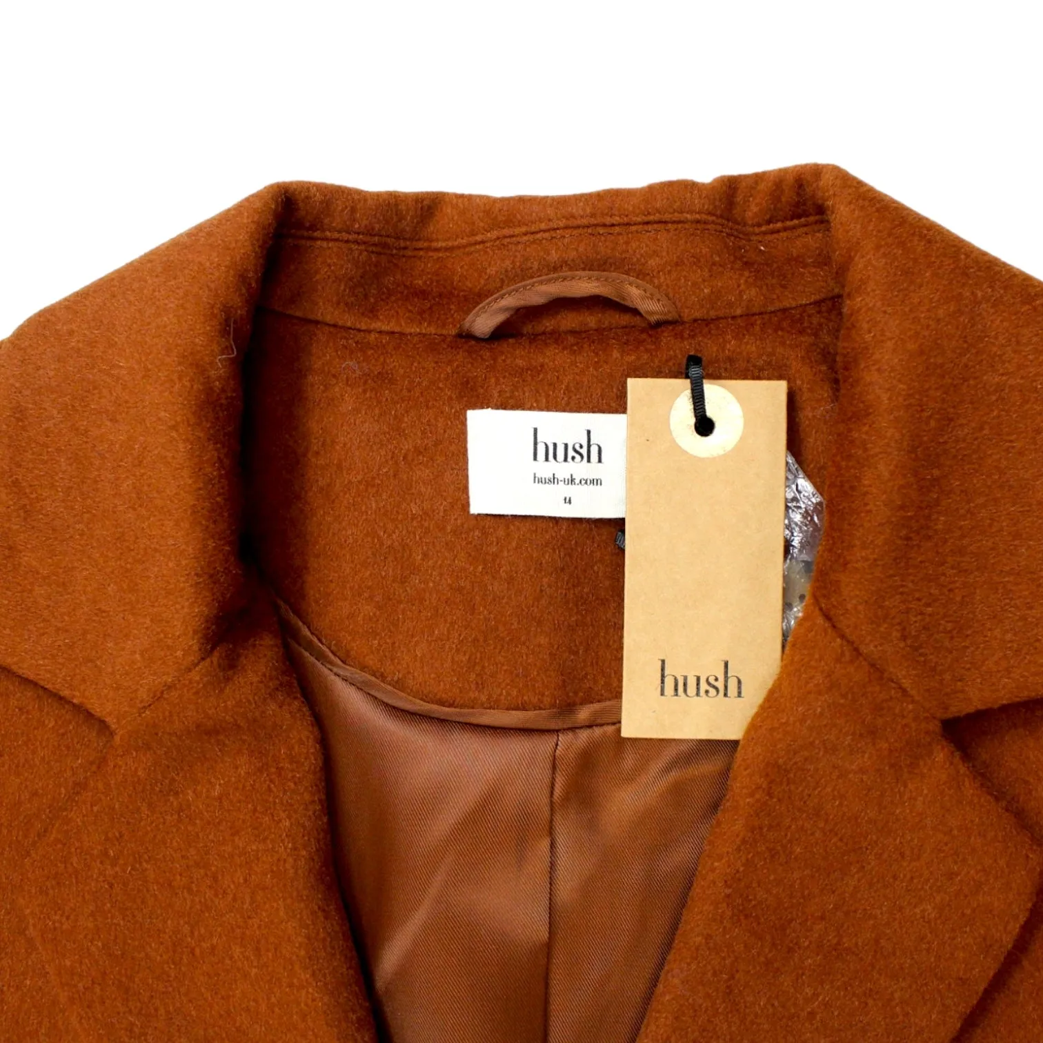 Chestnut Anya Long Coat by Hush