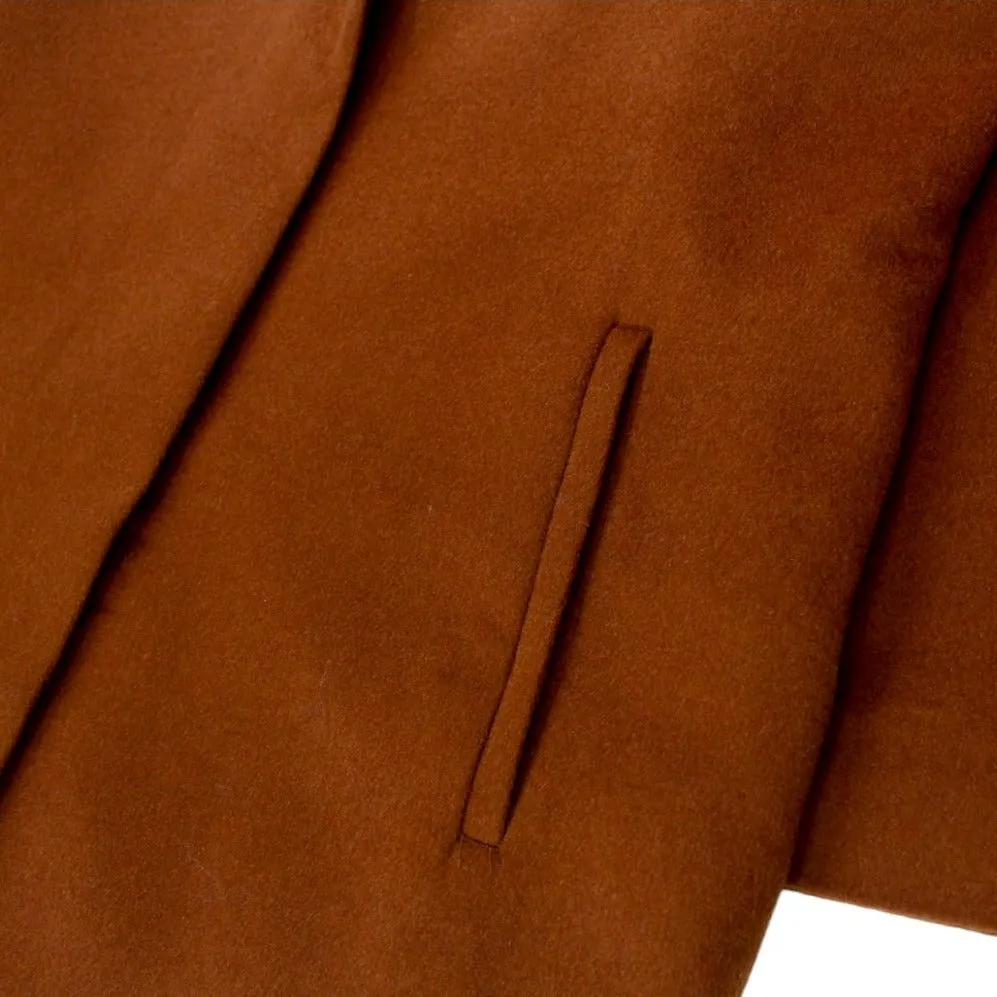 Chestnut Anya Long Coat by Hush