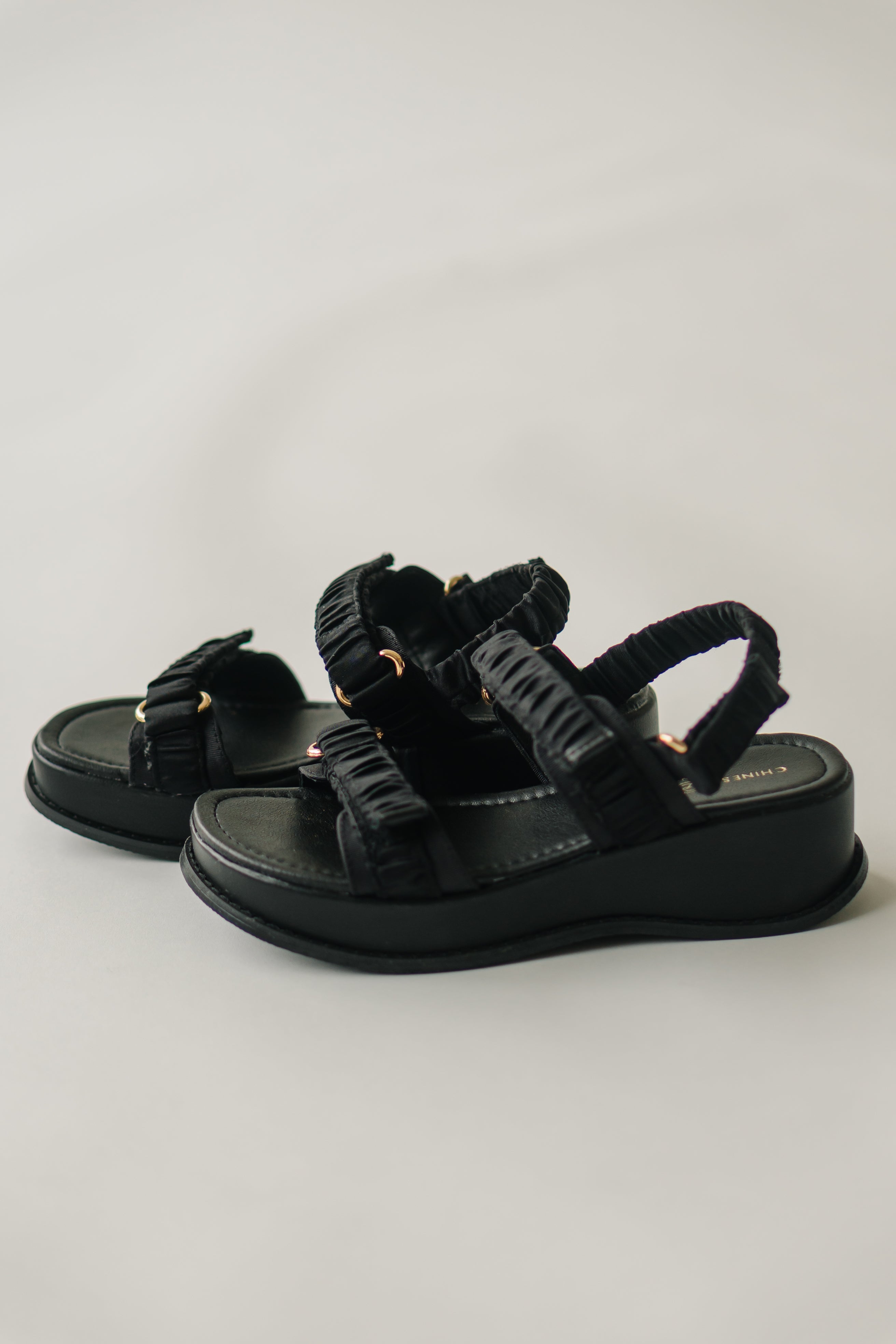 Chinese Laundry Black Sandal