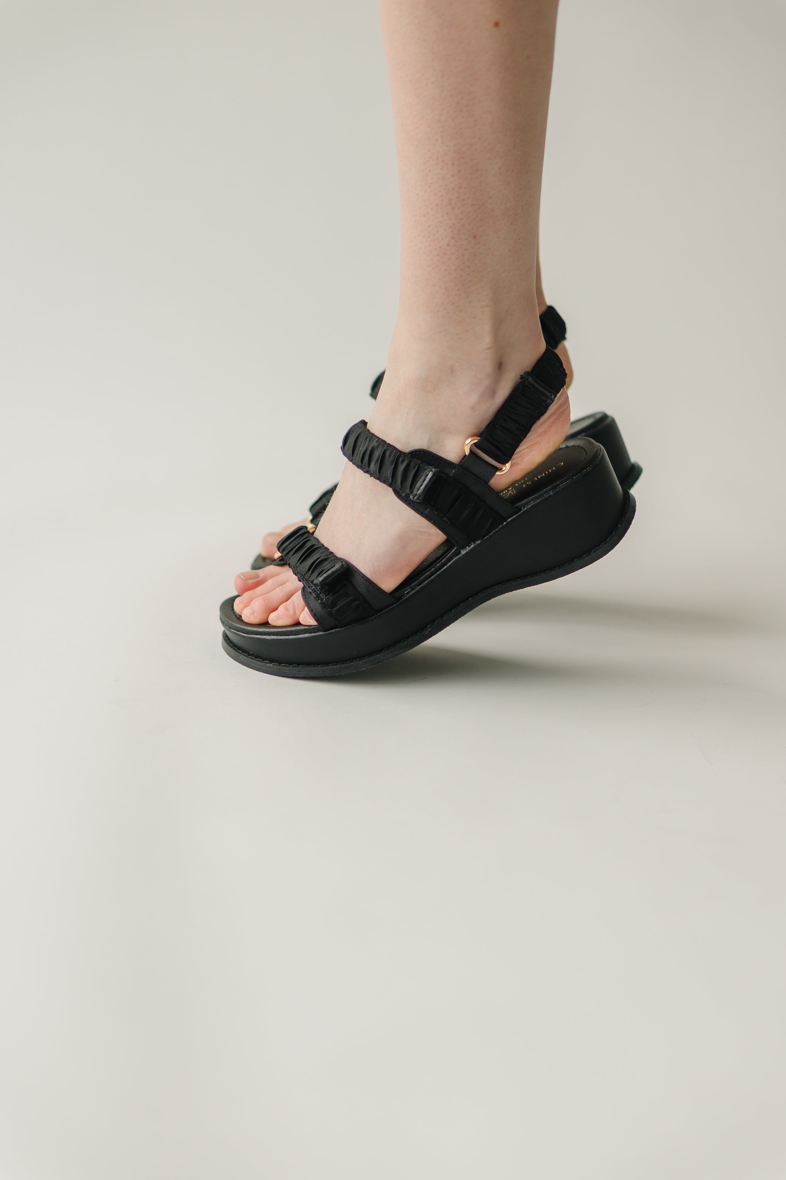 Chinese Laundry Black Sandal