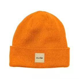 Chocolate Chunk Patch Beanie, Orange