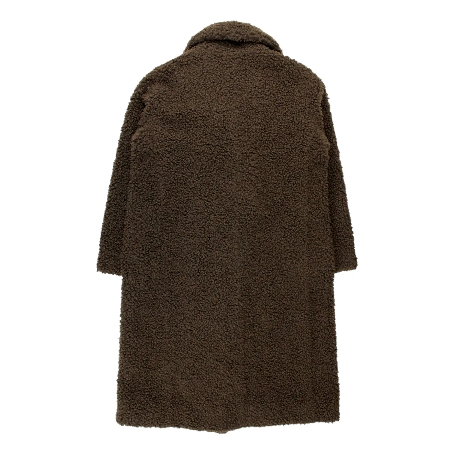 Chocolate Oversized Teddy Coat by Hush