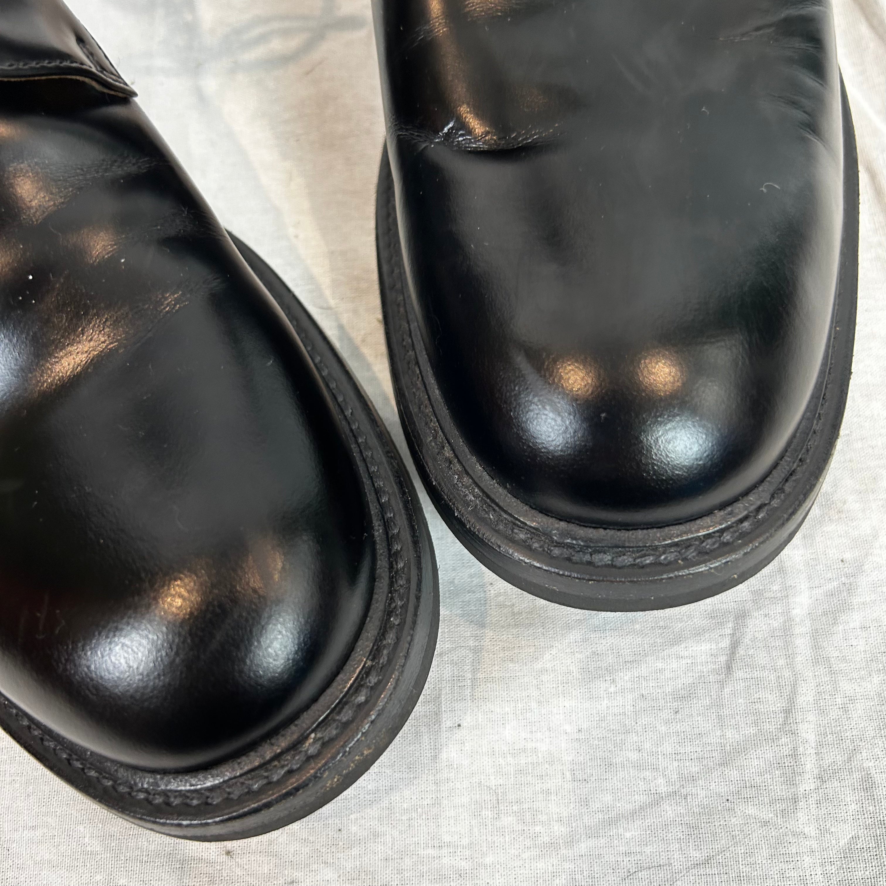 Church's Black Leather Nanalah Work Boots 42 | Shop Now