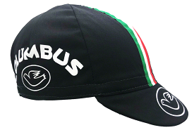 Cinelli Columbus Classic Logo Cycling Cap - Black, Made in Italy