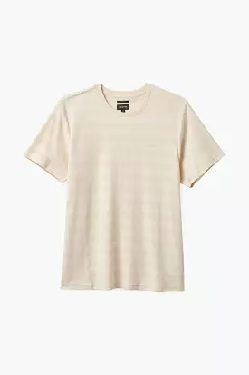 City Jacquard Stripe Short Sleeve Tee Whitecap