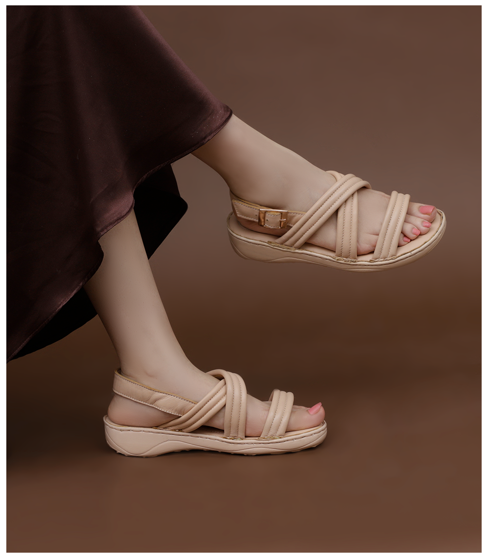 Comfort Sandal for Women - Beige (BW7201)