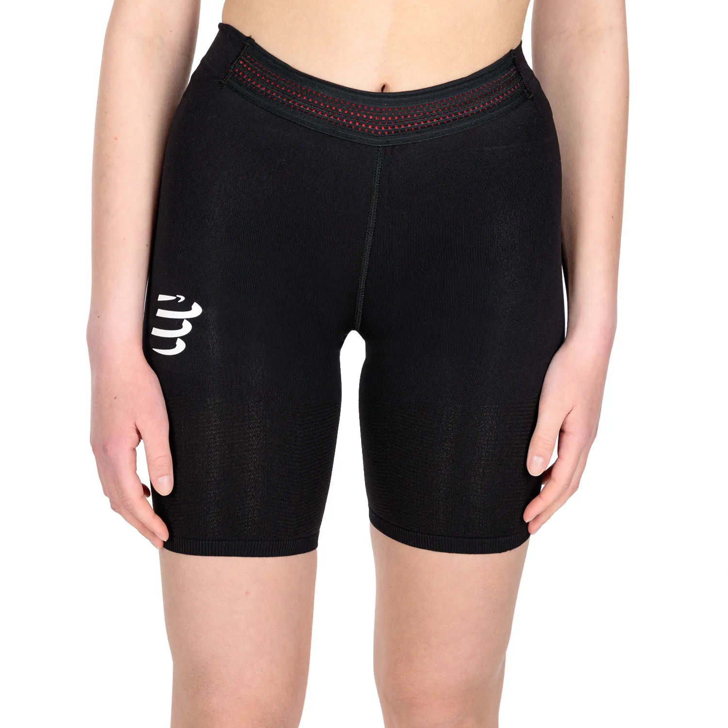 Compression shorts - Black - 8 inches length - Under Control technology