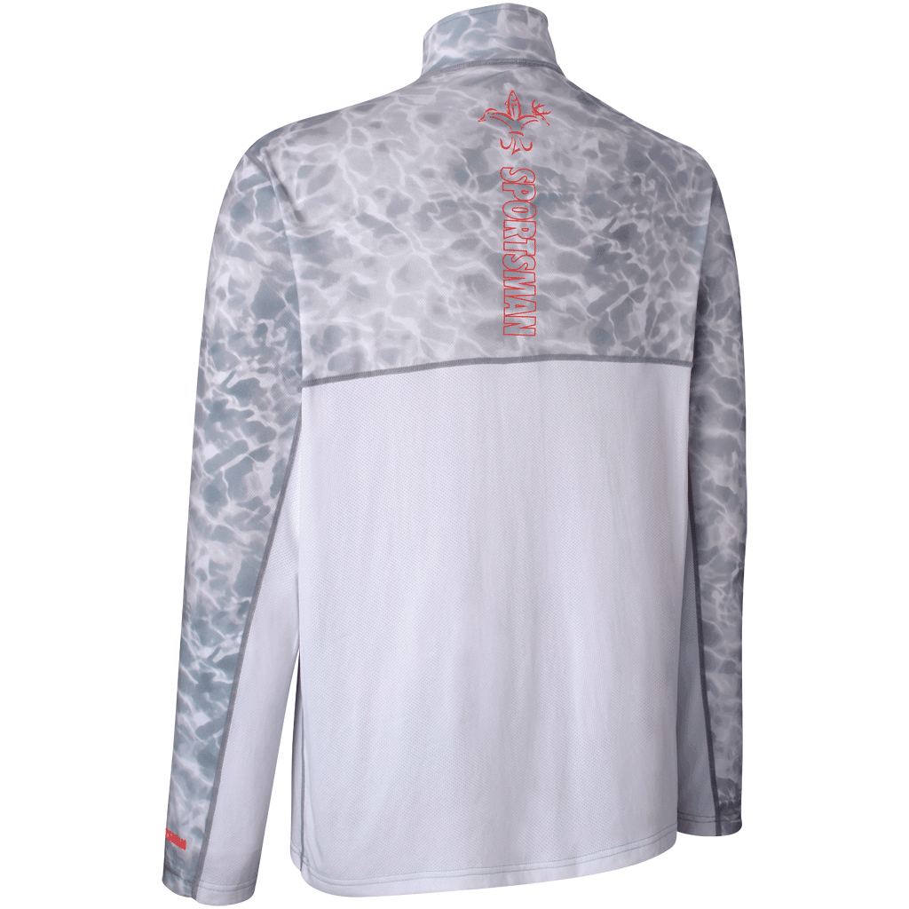 Cool Breeze Quarter Zip Fishing Shirt: Moisture-wicking Breathable Long Sleeve