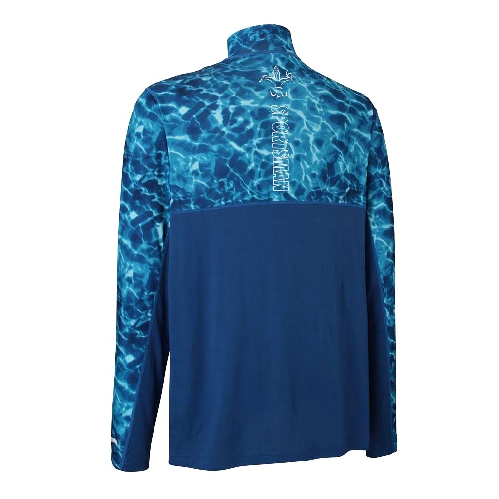 Cool Breeze Quarter Zip Fishing Shirt: Moisture-wicking Breathable Long Sleeve