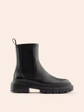 Corticella Leather Boot - Black