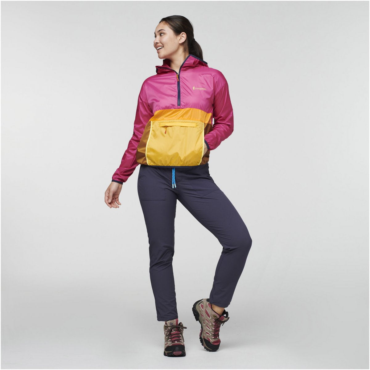 Cotopaxi Teca Windbreaker - Women's Lifestyle Half-Zip Wind Jacket