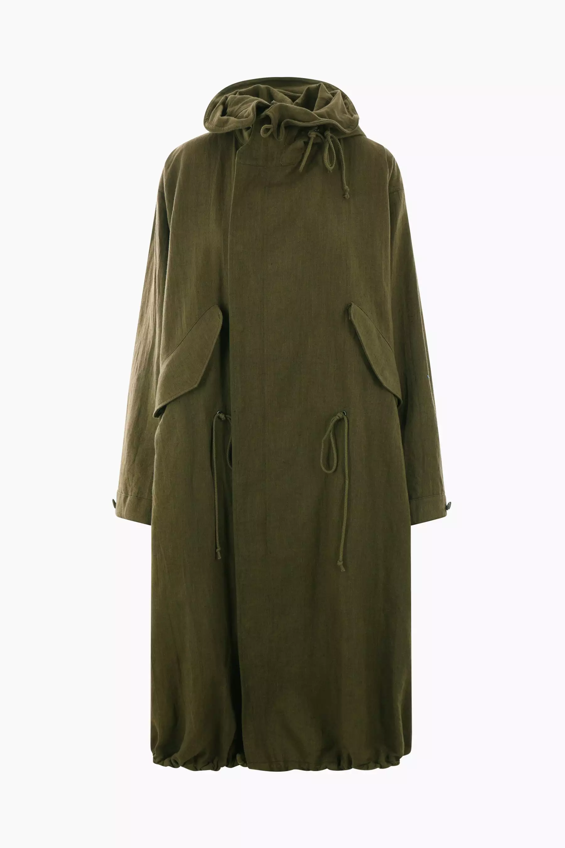 Cotton linen coat.