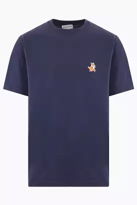 Cotton t-shirt featuring Speedy Fox logo patch