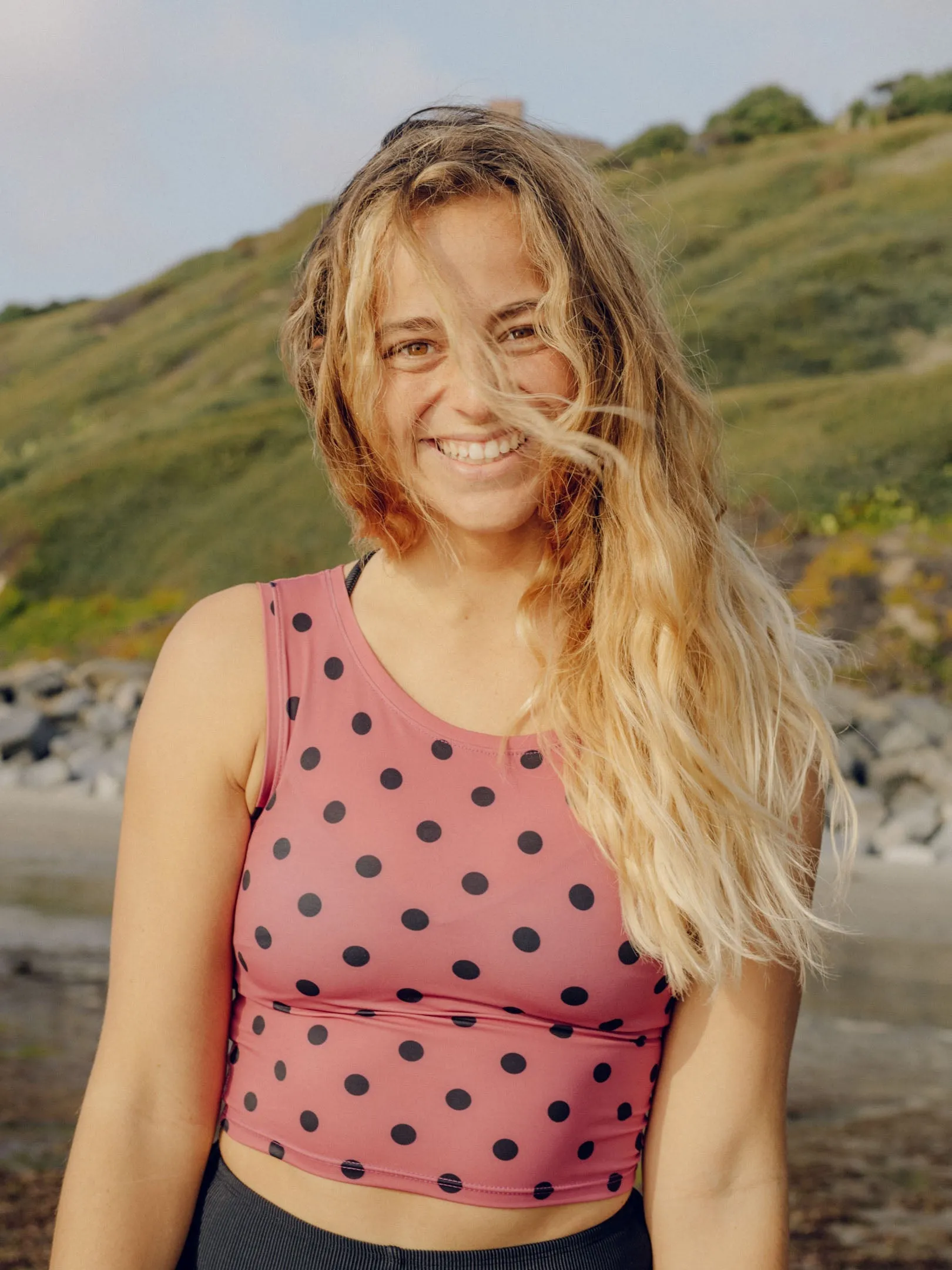 Crop Top Surf Tank.