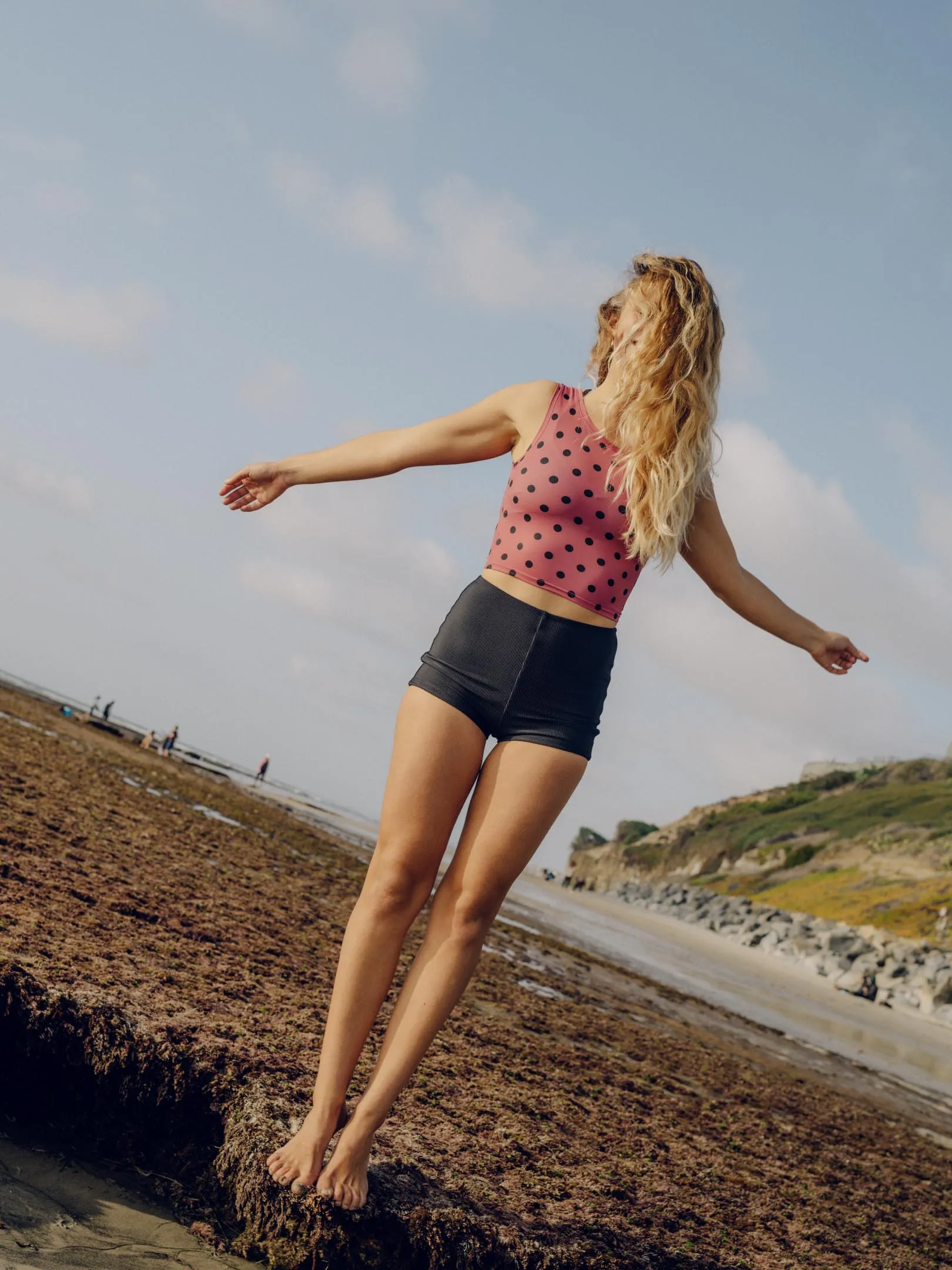 Crop Top Surf Tank.