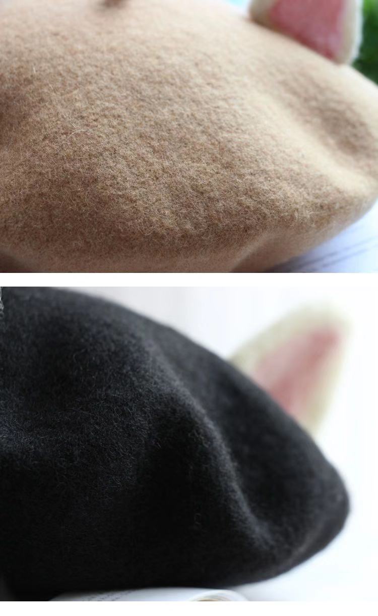 Cute Cat Ear Beret BY51010