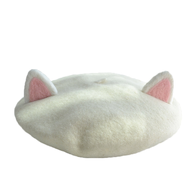 Cute Cat Ear Beret BY51010