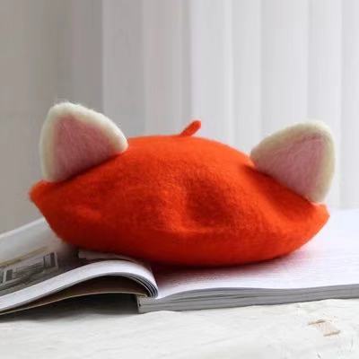 Cute Cat Ear Beret BY51010