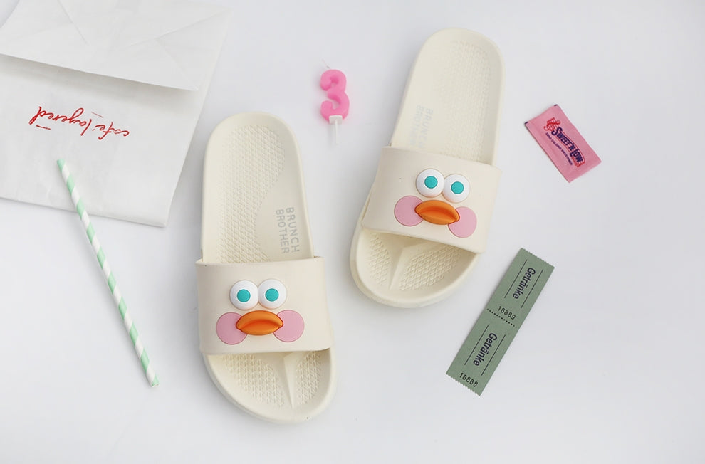 Cute Duck Characters Sandals for Women - Office, School, Home