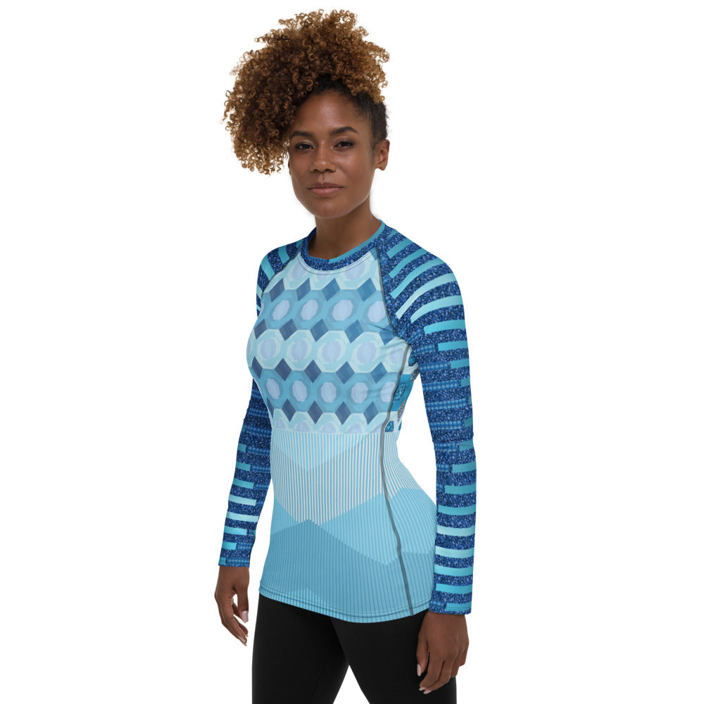 Côte d'Azur Fashion Rashguard Top