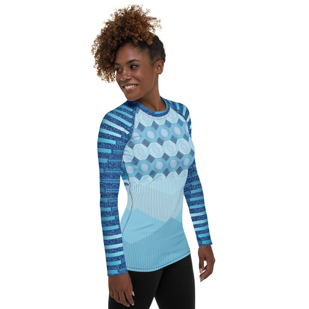 Côte d'Azur Fashion Rashguard Top