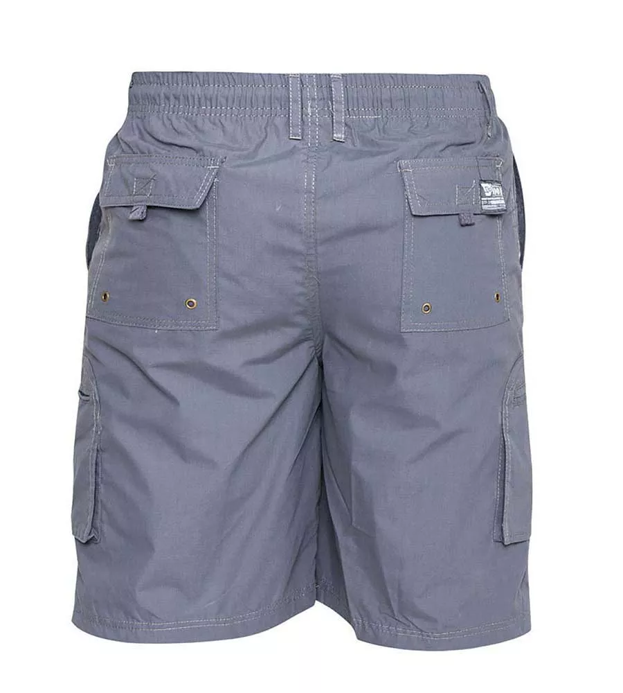 D555 Men's Grey Cargo Shaped Leg Pockets Nick