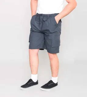 Men's Navy Cargo Shorts With Shaped Pockets (NICK)