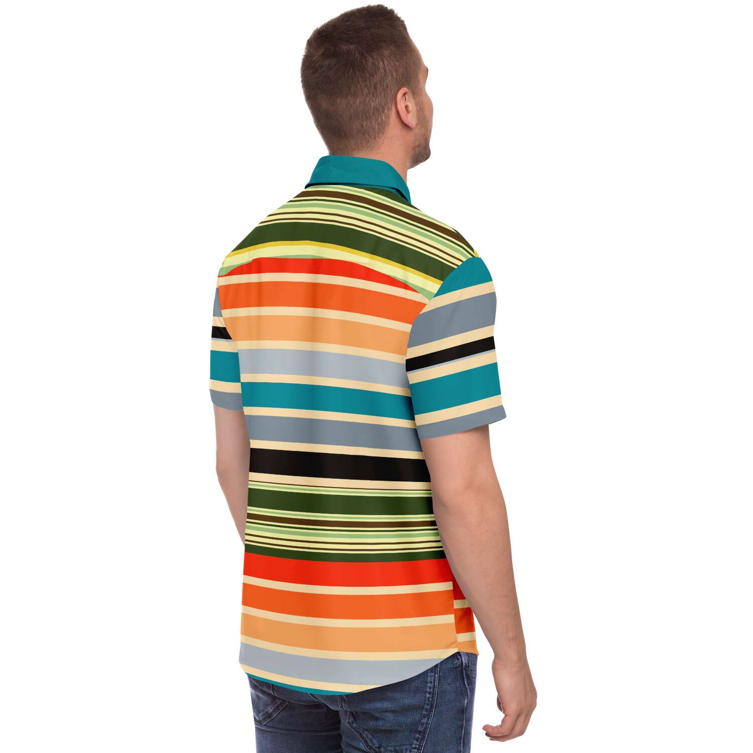 Dance Steps Striped Shirt