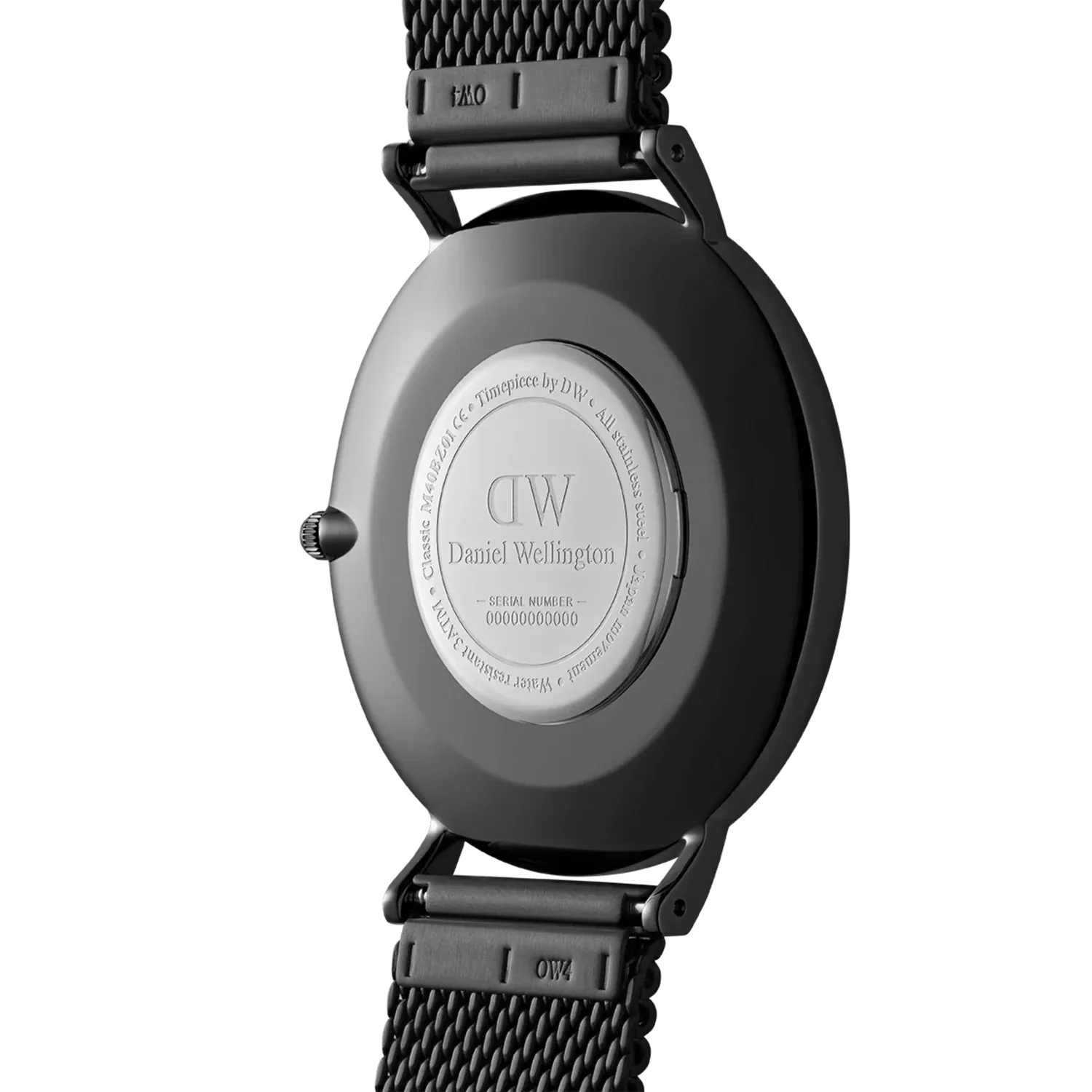 Daniel Wellington Classic Mesh Onyx Watch 40mm