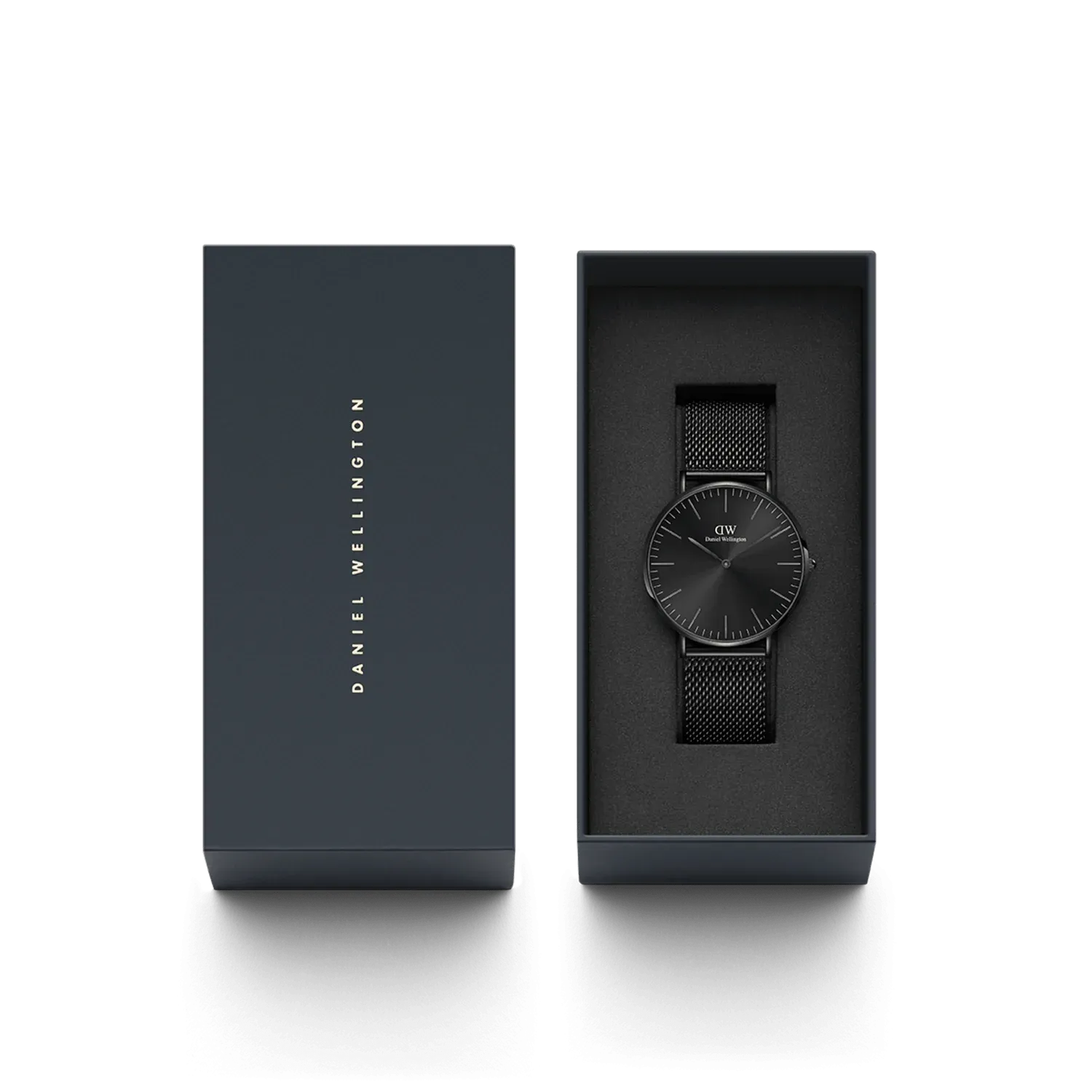 Daniel Wellington Classic Mesh Onyx Watch 40mm