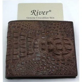 Dark Brown Crocodile Wallets