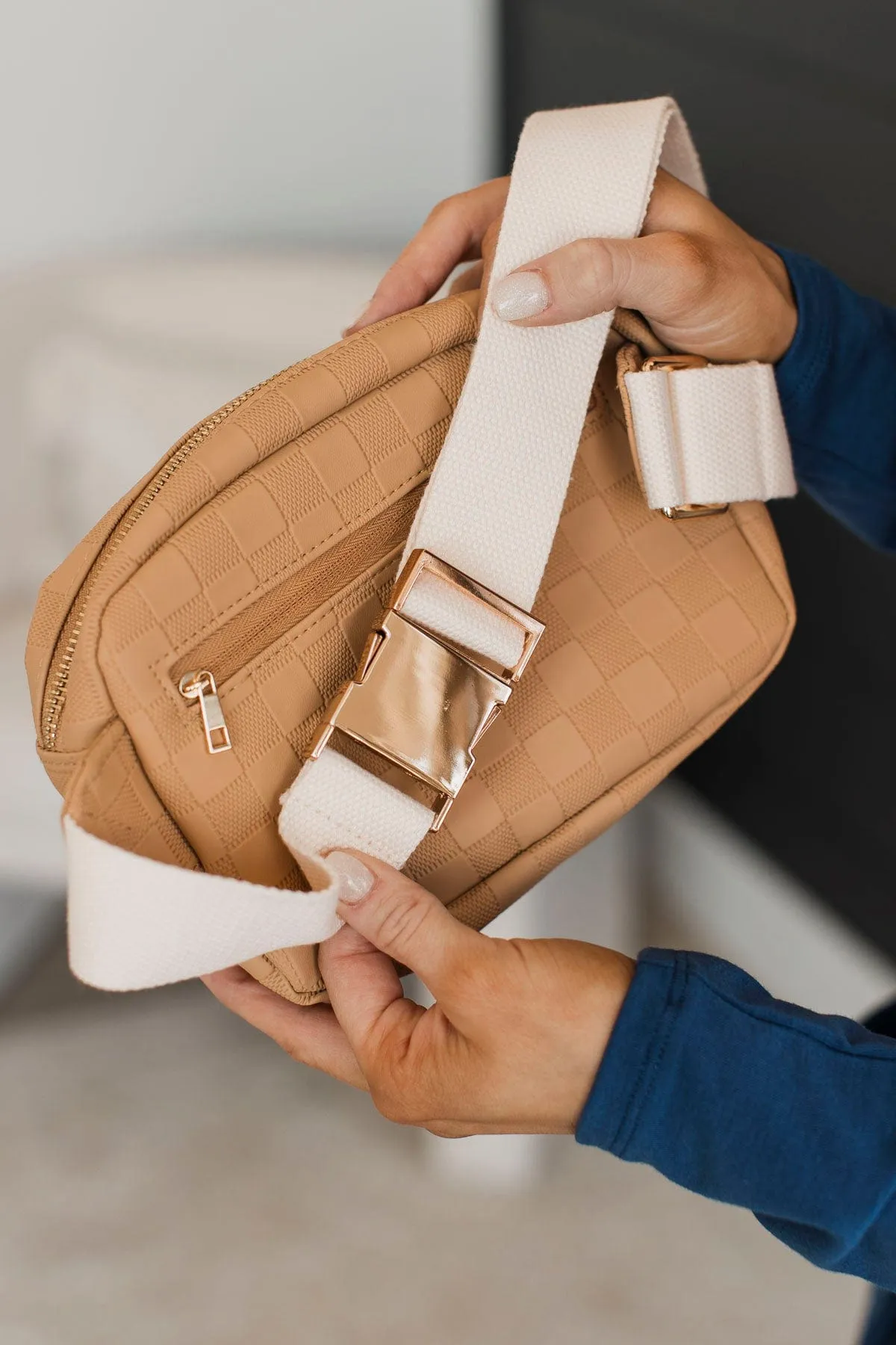 Darling Effect Tan Belt Bag