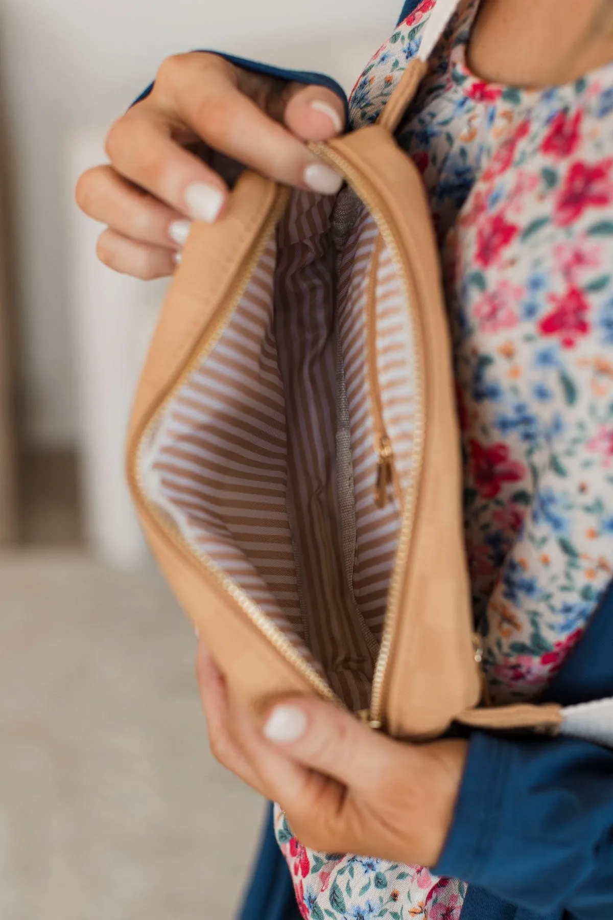 Darling Effect Tan Belt Bag