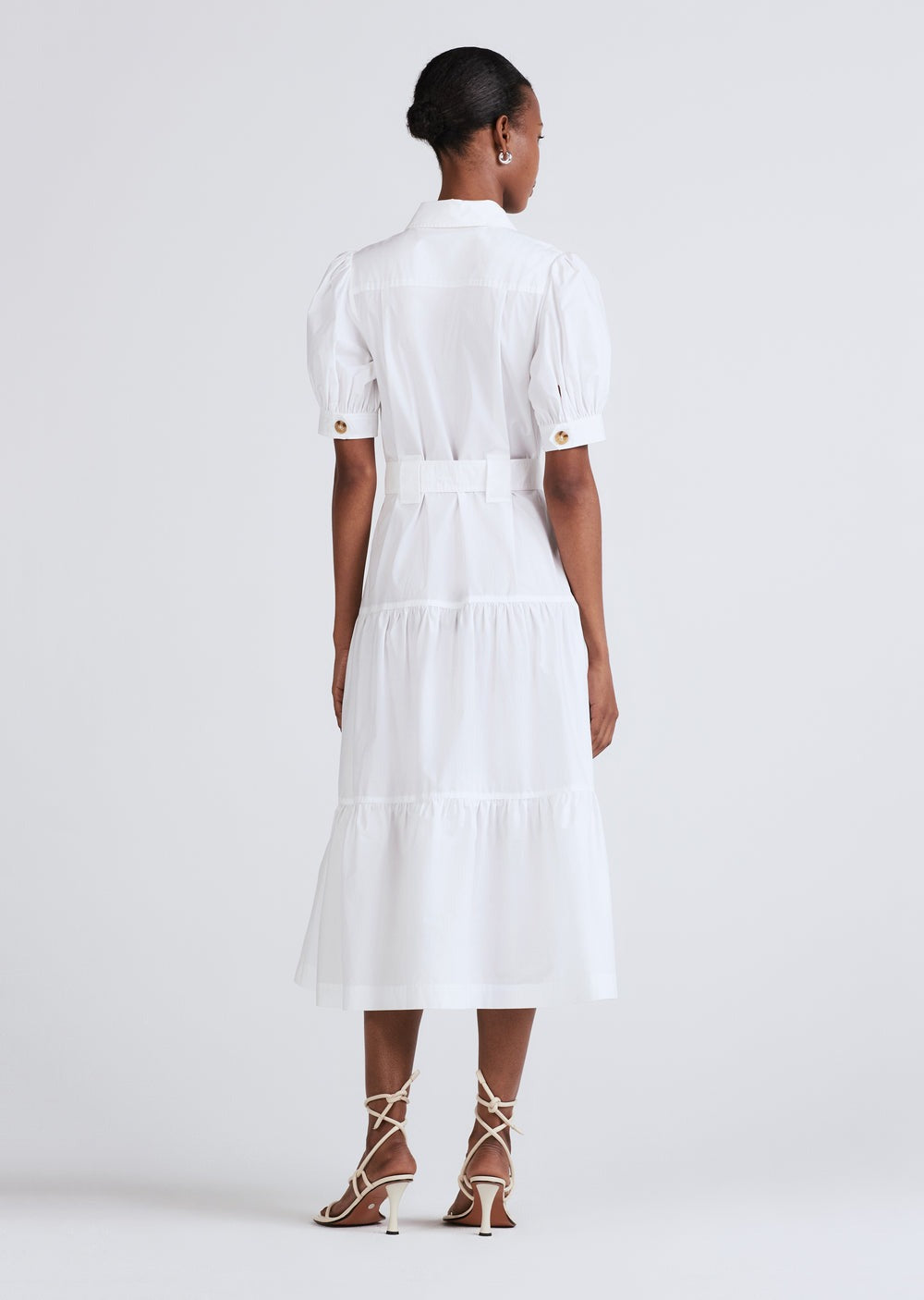 Derek Lam 10 Crosby White Utility Dress