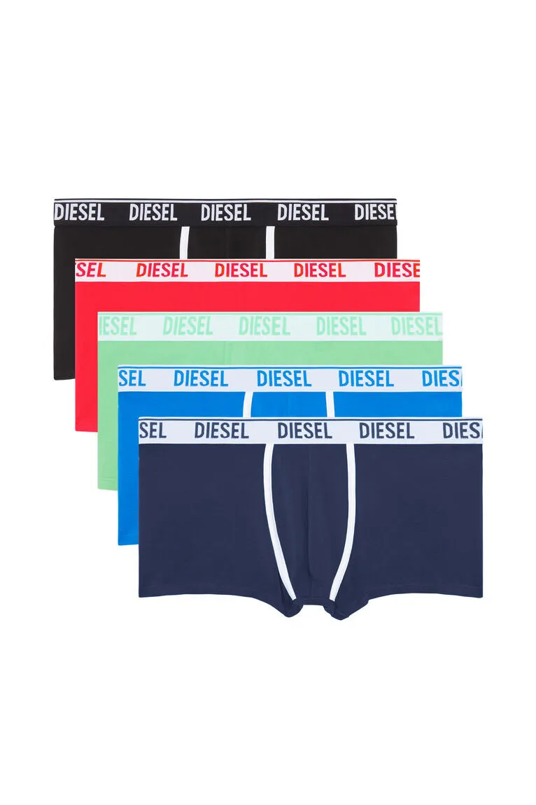 Diesel Men's 5-Pack Boxer Shorts - Umbx-Deminfivepack Face M