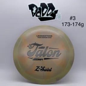 Discraft Z Swirl 2022 Ledgestone Tour Series Talon Control Driver