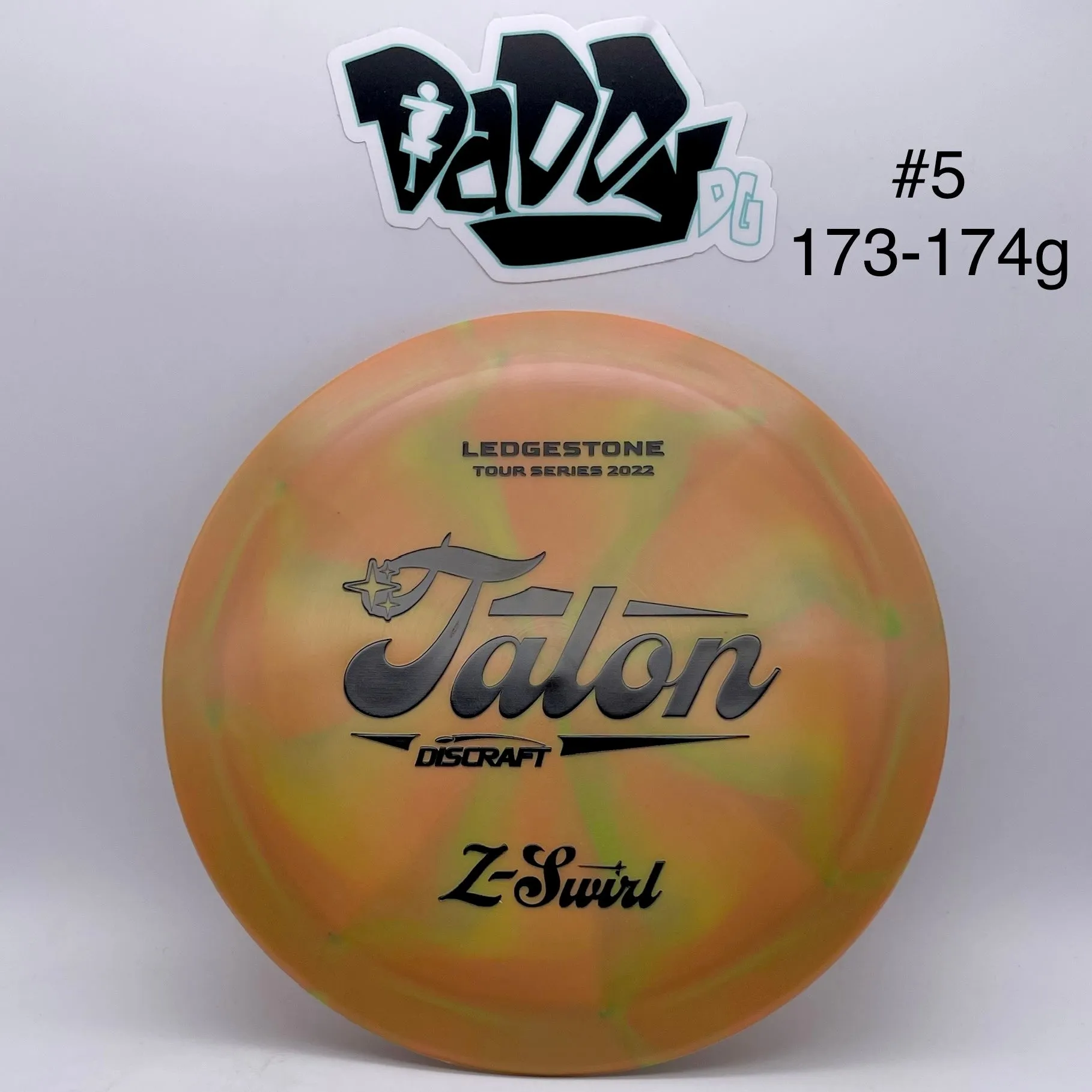 Discraft Z Swirl 2022 Ledgestone Tour Series Talon Control Driver