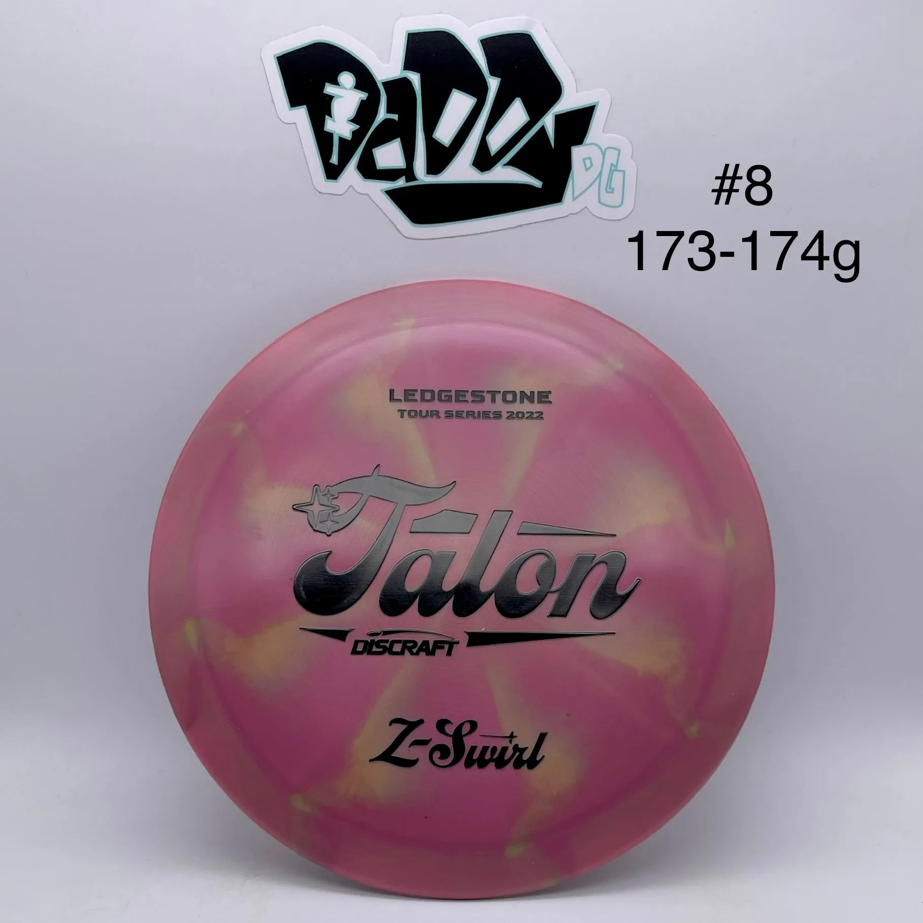 Discraft Z Swirl 2022 Ledgestone Tour Series Talon Control Driver