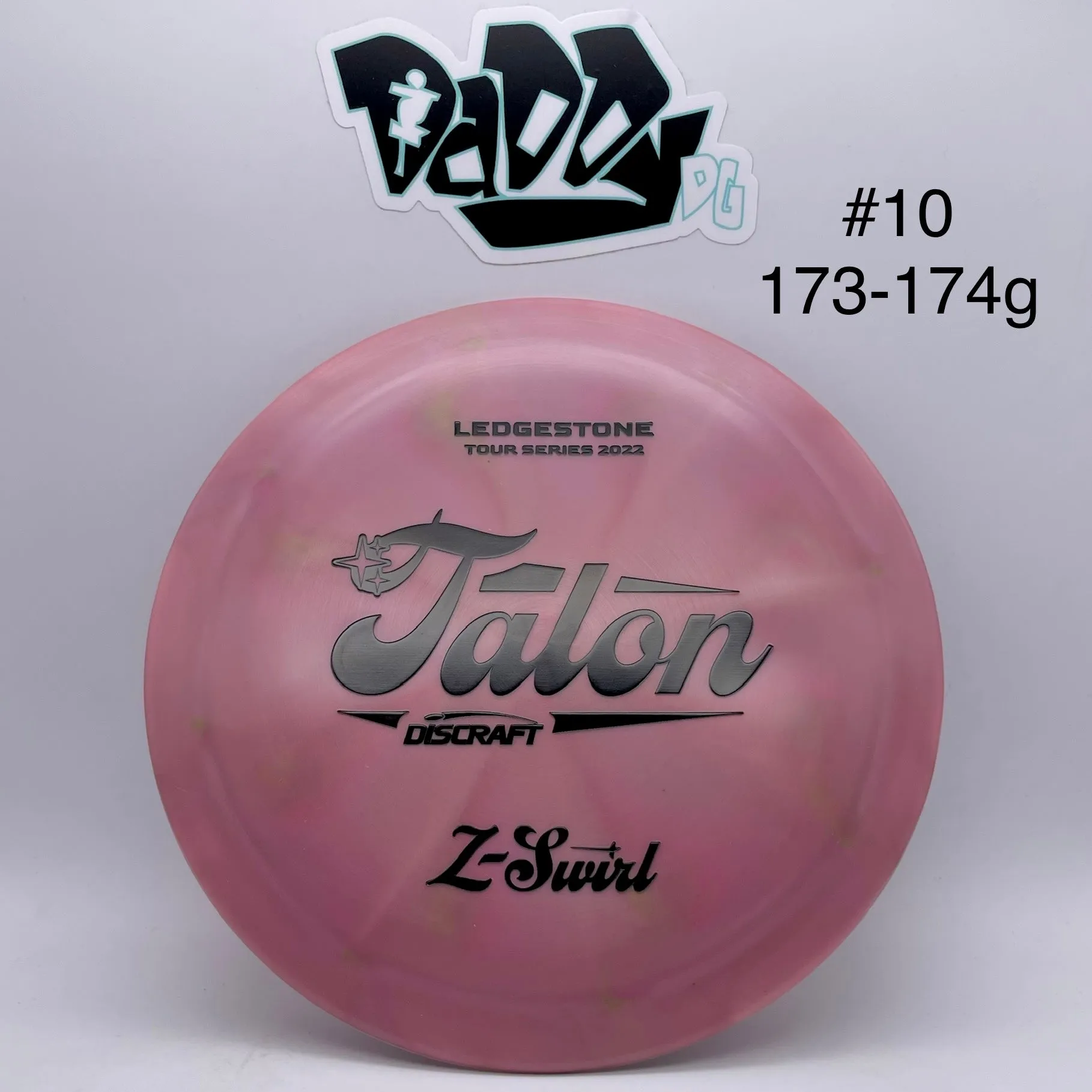 Discraft Z Swirl 2022 Ledgestone Tour Series Talon Control Driver