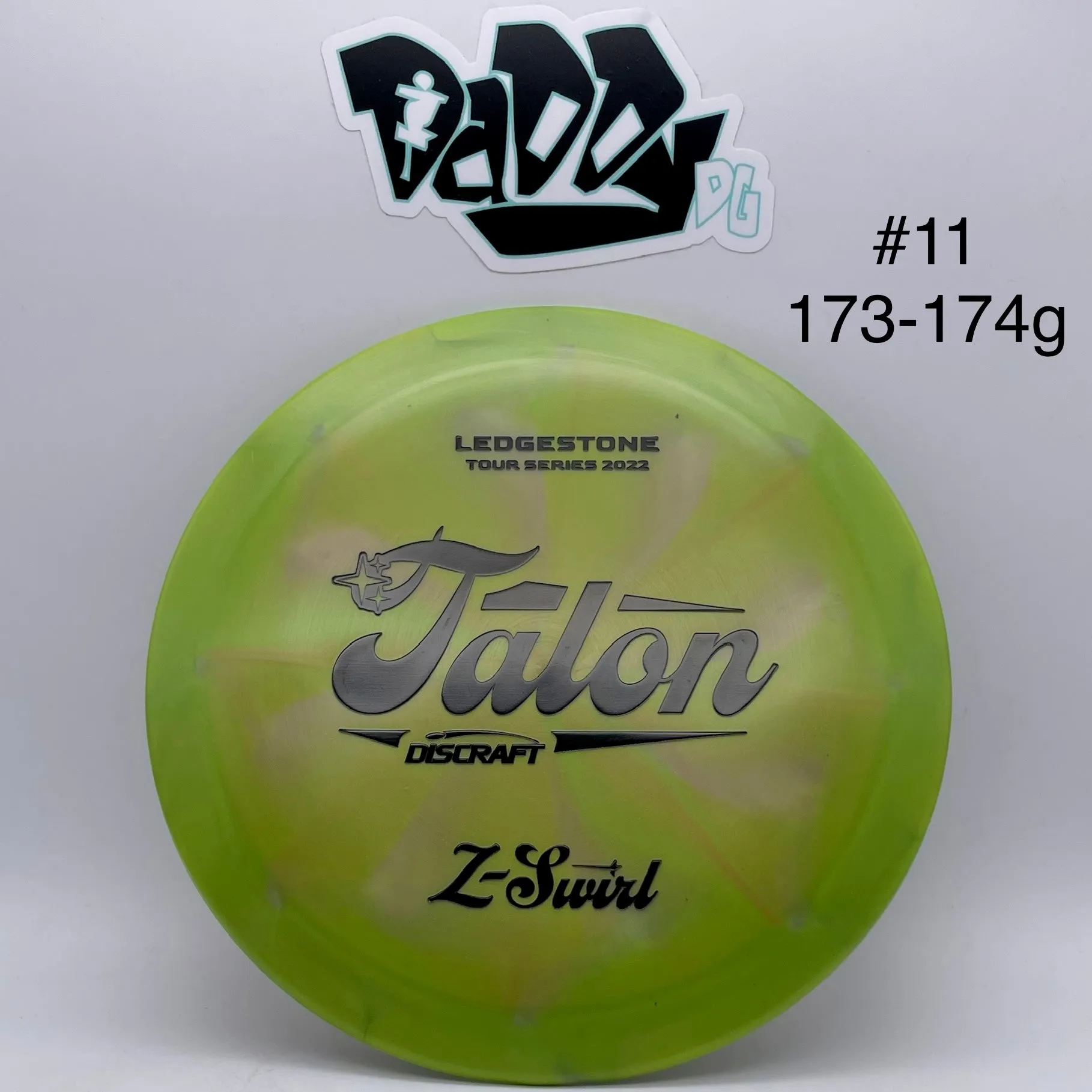 Discraft Z Swirl 2022 Ledgestone Tour Series Talon Control Driver