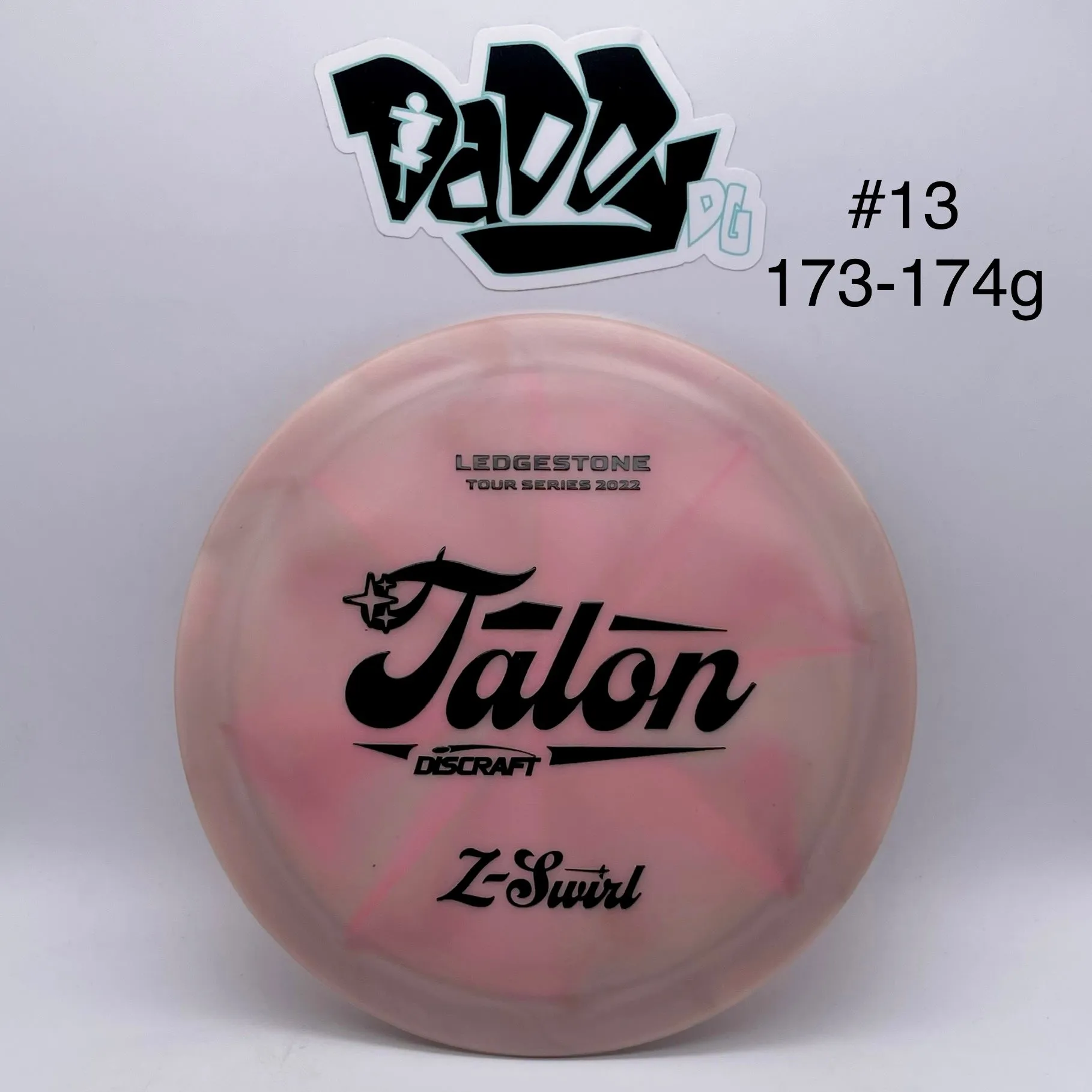 Discraft Z Swirl 2022 Ledgestone Tour Series Talon Control Driver