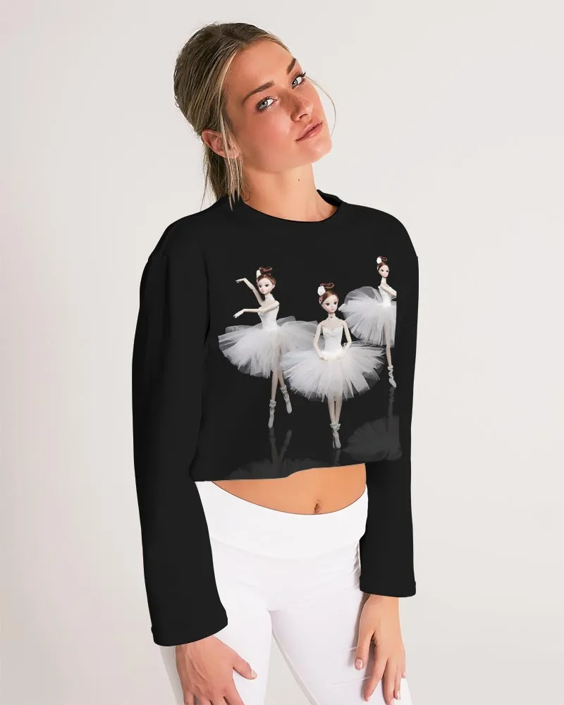 Ballerina Dolls White Women's Sweatshirt